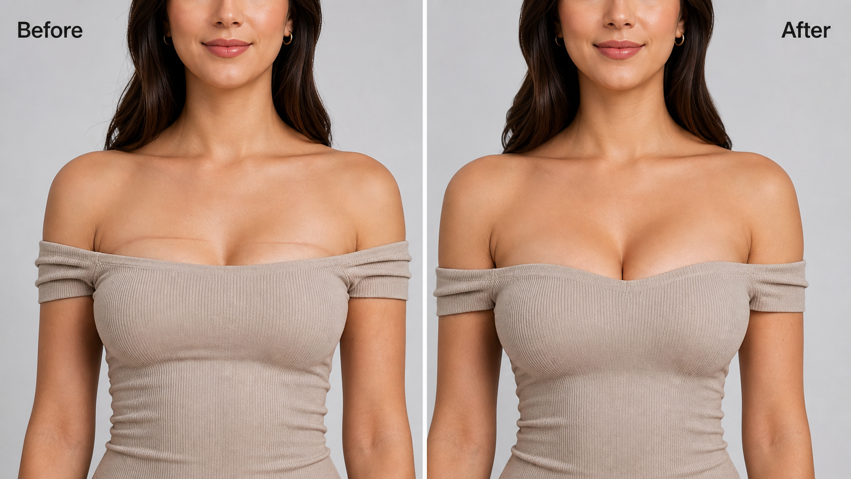 Soutien-gorge bandeau push-up